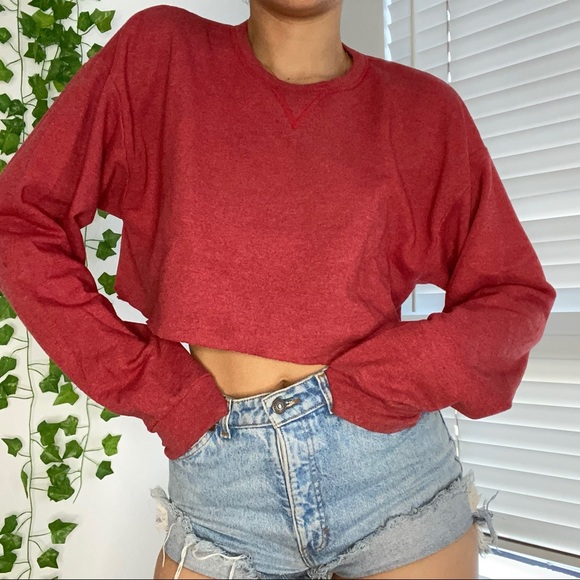 Vintage Cropped Sweatshirt - Picture 3 of 3